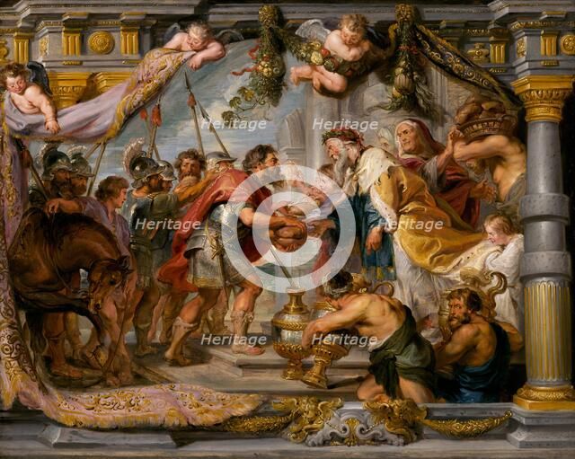 The Meeting of Abraham and Melchizedek, c. 1626. Creator: Peter Paul Rubens.