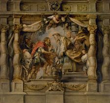 The Meeting of Abraham and Melchizedek, c1625. Creator: Peter Paul Rubens