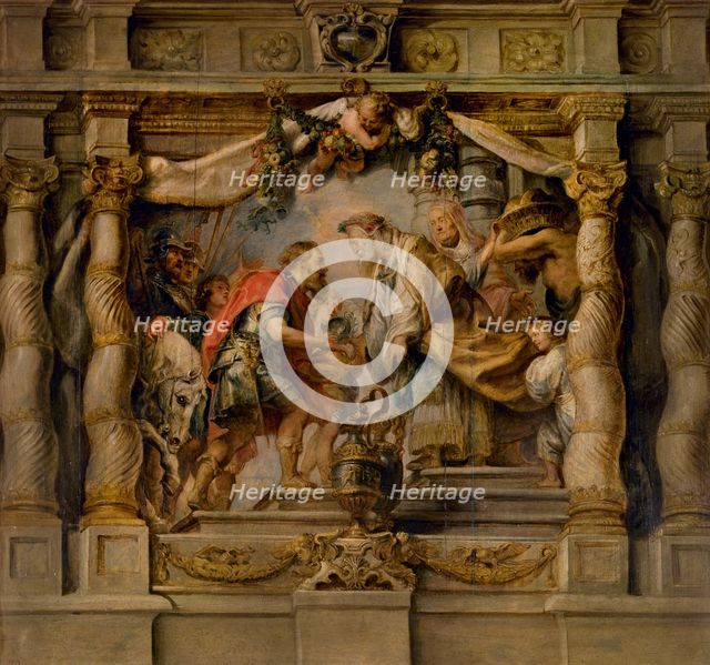 The Meeting of Abraham and Melchizedek, c1625. Creator: Peter Paul Rubens.