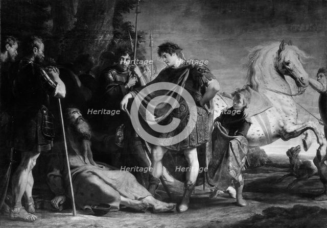 The Meeting of Alexander the Great and Diogenes. Creator: Gaspar de Crayer.