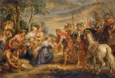 The Meeting of David and Abigail, c. 1630. Creator: Peter Paul Rubens