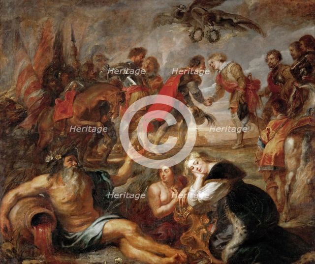 The Meeting of King Ferdinand of Hungary and Cardinal Infante Ferdinand before the Battle of Noerdli