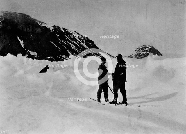 'The Meeting of Jackson and Nansen', c1893-1896, (1897). Artist: Unknown.
