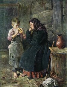 The Meeting of Mother and Son 1883, (1965). Creator: Vladimir Makovsky