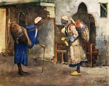 The Meeting of the Waters 1908. Artist: Lance Thackeray