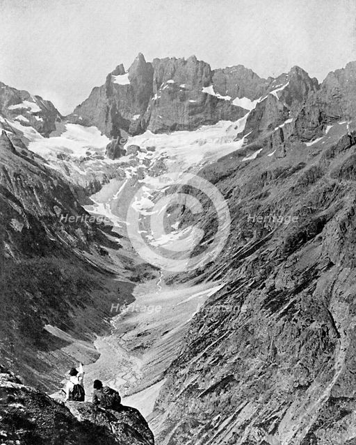 The Meije, the Alps, early 20th century. Artist: Unknown