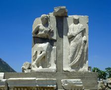 The Memmius Monument, Ephesus, Anatolia, Turkey, 1999. Creator: LTL