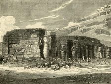 The Memnonium at Thebes 1890. Creator: Unknown