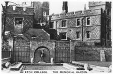 The Memorial Garden Eton College, 1936