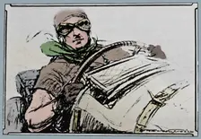 The Memorial Panel to Sir Henry Birkin at Brooklands 1937. Artist: Gordon Crosby