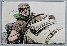 The Memorial Panel to Sir Henry Birkin at Brooklands 1937. Artist: Gordon Crosby