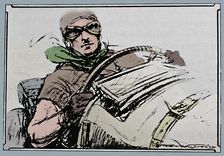 The Memorial Panel to Sir Henry Birkin at Brooklands 1937. Artist: Gordon Crosby