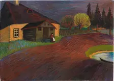 The memory, 1907-1908. Creator: Werefkin, Marianne, von (1860-1938)