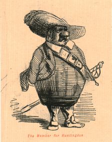 The Member for Huntingdon 1897. Creator: John Leech