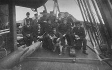 The Members of the Expedition, after their Return to Christiania c1893-1896, (1897)