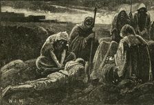 The Men of Jabesh Mourning Over the Grave of Saul and Jonathan 1890. Creator: Unknown