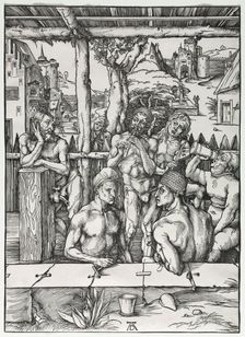 The Men's Bath House, c. 1496-1497. Creator: Albrecht Dürer (German, 1471-1528)