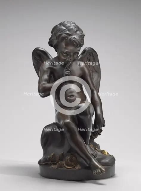 The Menacing Cupid, model 1755/1757, cast before 1874. Creator: Unknown.