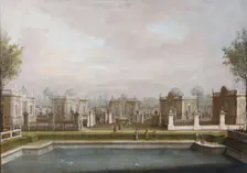 The Menagerie in the Kuskovo Palace Park, Mid of the 18th century