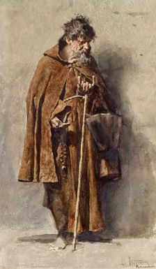 The Mendicant, c1868. Creator: Mariano Jose Maria Bernardo Fortuny y Carbo