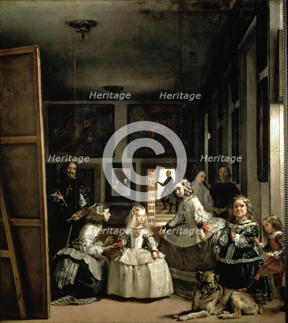  'The Meninas', 1656, by Diego Velazquez.