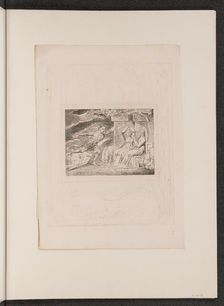 The Messengers Tell Job of His Misfortunes, 1825. Creator: William Blake