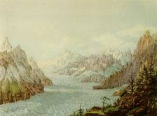 The Mer de Glace or Glacier des Bois 1787, (1946). Creator: Jean François Albanis de Beaumont