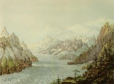 The Mer de Glace or Glacier des Bois 1787, (1946). Creator: Jean François Albanis de Beaumont