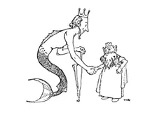 The Mer-King Must Be Invited First c1930. Artist: W Heath Robinson