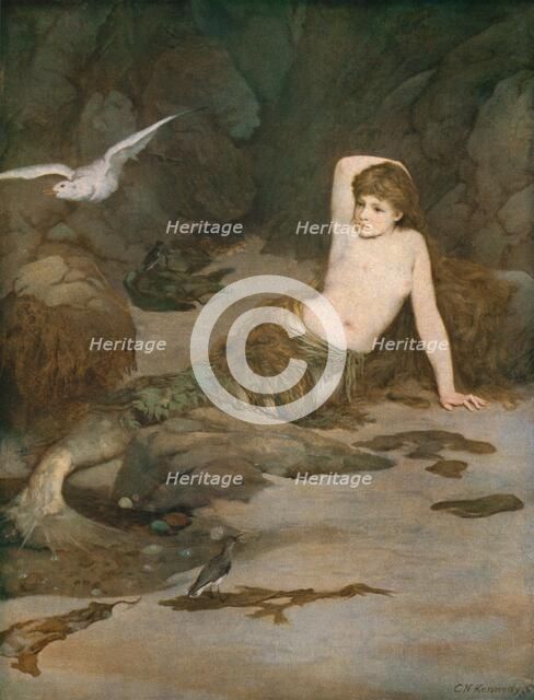 'The Mermaid', late 19th century, (c1930).  Creator: Charles Napier Kennedy.