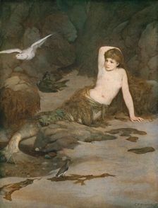 The Mermaid late 19th century, (c1930). Creator: Charles Napier Kennedy