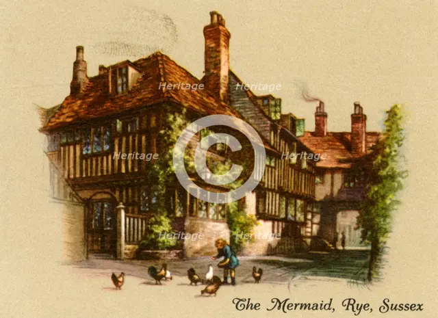 'The Mermaid, Rye, Sussex', 1936.   Creator: Unknown.