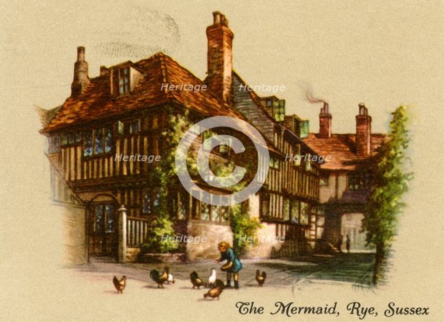 'The Mermaid, Rye, Sussex', 1936.   Creator: Unknown.