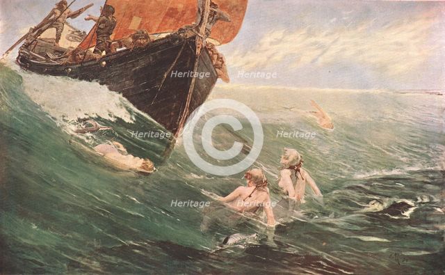'The Mermaid's Rock', 1894, (c1902). Creator: Unknown.
