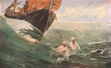 The Mermaid's Rock 1894, (c1902). Creator: Unknown