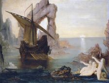 The Mermaids, c1885. Creator: Moreau, Gustave (1826-1898)