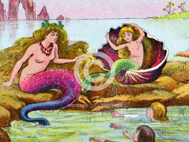 'The mermaids', c1905. Artist: Unknown.