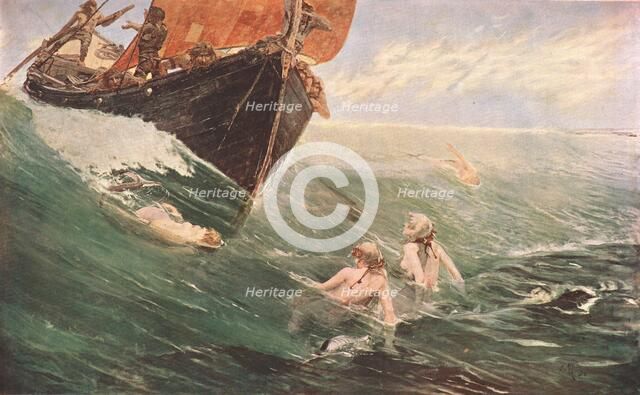 'The Mermaid's Rock', 1894, (c1902). Creator: Unknown.