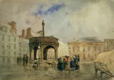 The Mercat Cross, Aberdeen, 1875-1899. Creator: Unknown