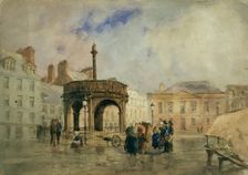 The Mercat Cross, Aberdeen, 1875-1899. Creator: Unknown