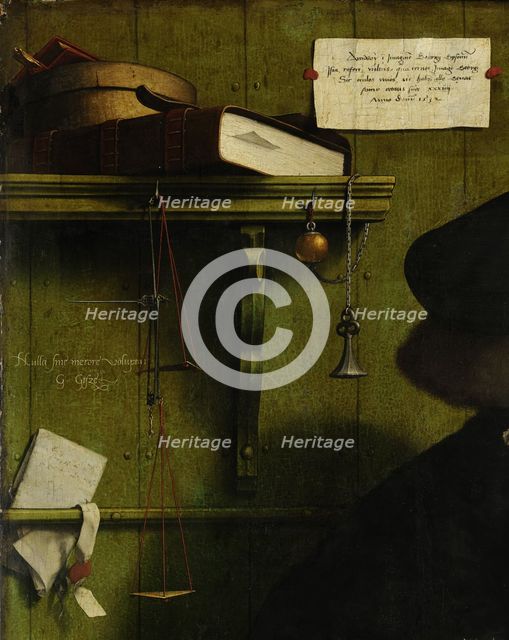 The Merchant Georg Gisze (Detail), 1532. Artist: Holbein, Hans, the Younger (1497-1543)