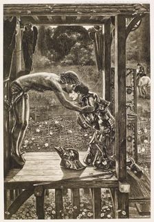 The Merciful Knight, c1860s, (1900). Creator: Unknown