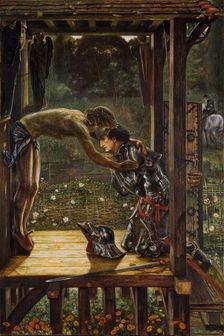 The Merciful Knight, mid-late 19th century. Creator: Sir Edward Coley Burne-Jones