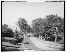 The Meredith Road, Centre Harbor, Lake Winnipesaukee, N.H., c1906. Creator: Unknown