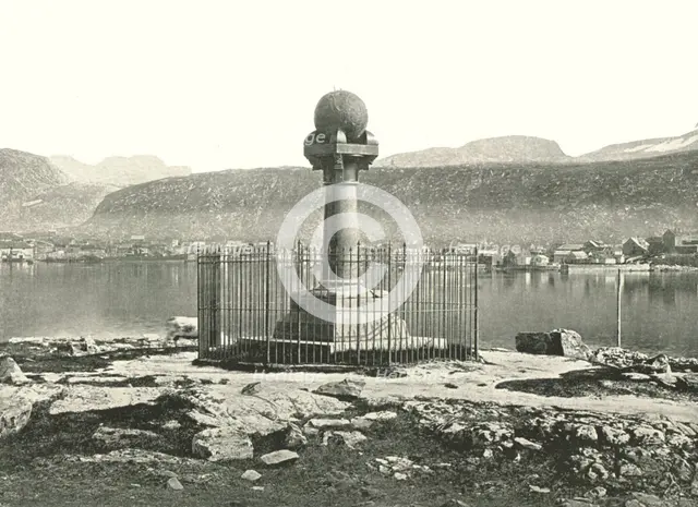 The Meridian Column, Hammerfest, Norway, 1895.  Creator: Unknown.