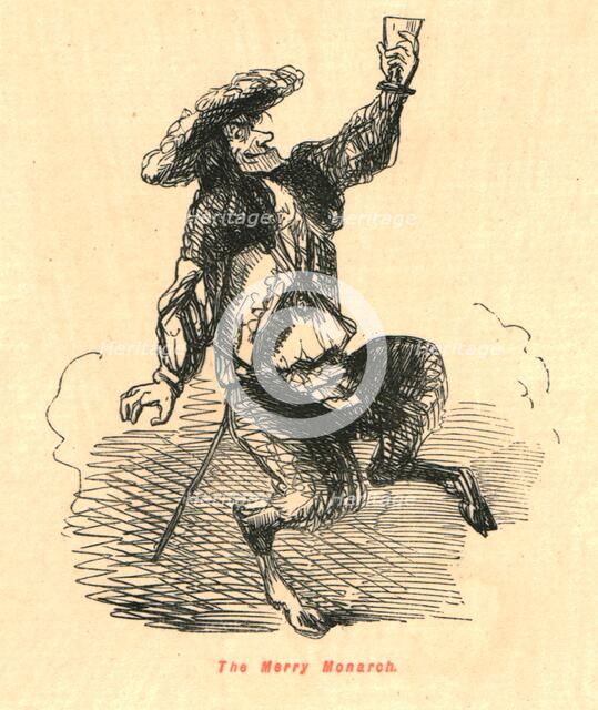 'The Merry Monarch', 1897. Creator: John Leech.