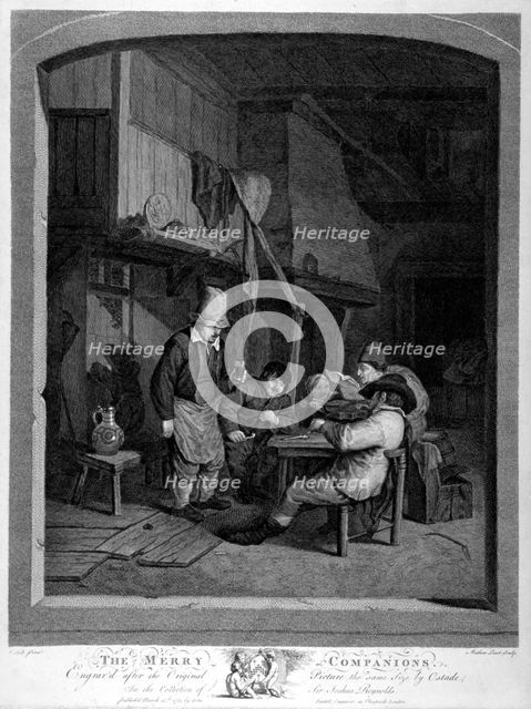 'The Merry Companions', 1783. Artist: Anon