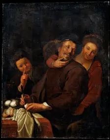 The Merry Company early 17th century. Artist: Dutch Master