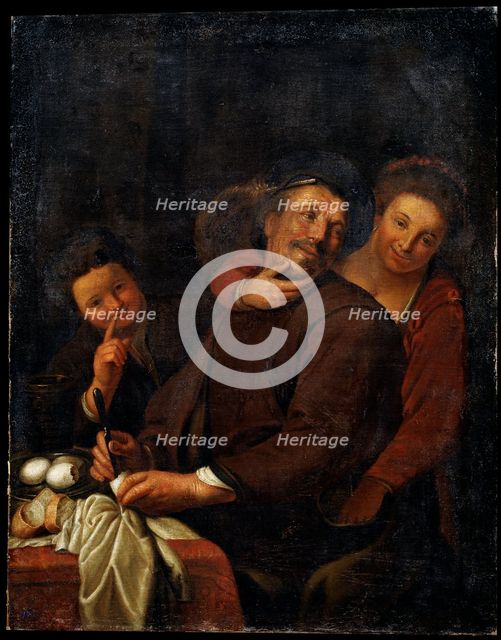 'The Merry Company', early 17th century.  Artist: Dutch Master