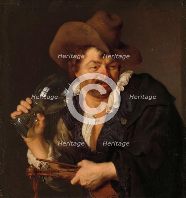 The Merry Fiddler, 1660-1680. Creator: Ary de Vois.